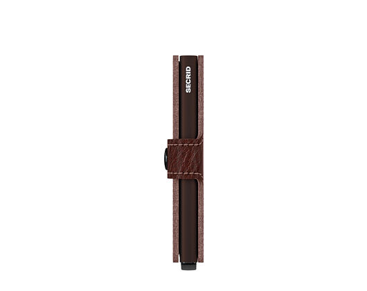 Geldbörse Secrid Miniwallet Veg Espresso Brown