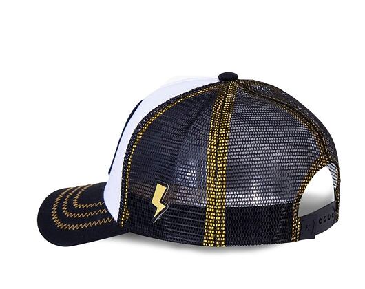 Kappe Capslab - Trucker Pokémon - Pikachu - Black / White