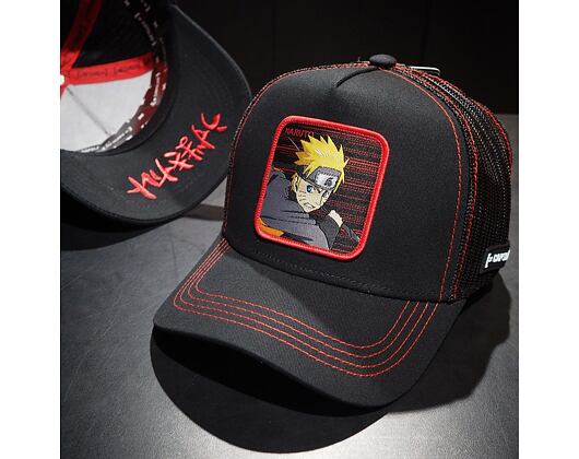 Kappe Capslab - Trucker Naruto - Naruto - Black