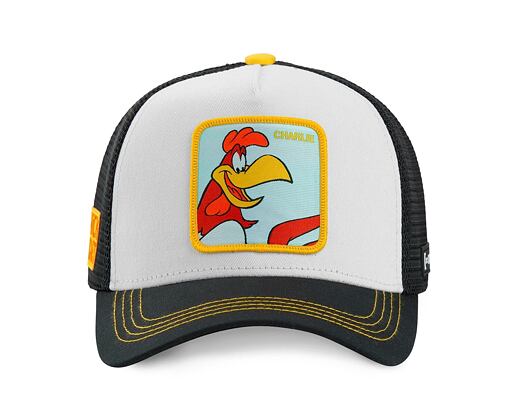 Kappe Capslab Charlie Trucker White / Black - CHA