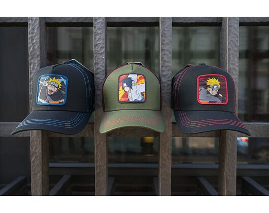 Kappe Capslab Trucker - Naruto - Naruto - Black / Blue