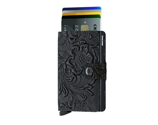 Geldbörse Secrid Miniwallet Ornament Black