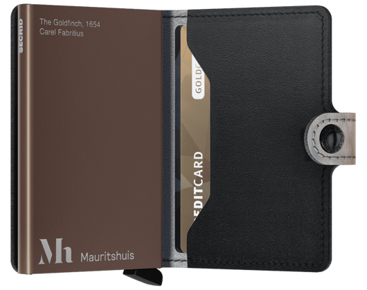 Geldbörse Secrid Miniwallet "Art Series" Carel Fabritius - The Goldfinch, 1654