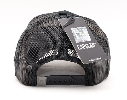 Capslab Kappe - Trucker Naruto - Konoha - Schwarz / Silber