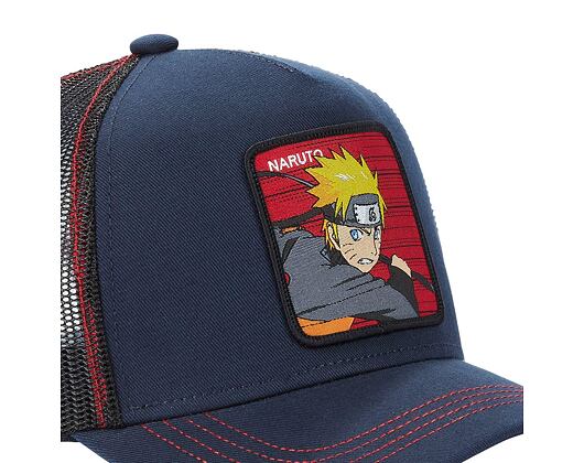 Kappe Capslab Naruto - Uzumaki Naruto v.3 Trucker Navy / Black