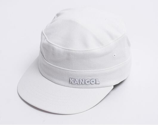Kappe Kangol - Cotton Twill Army Cap - White