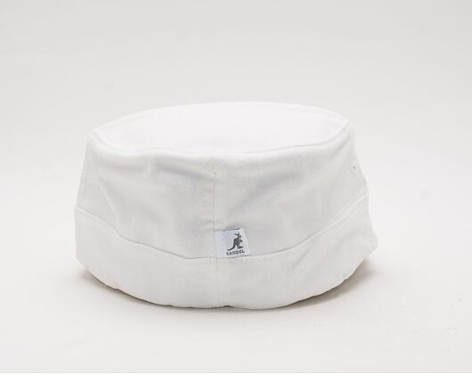 Kappe Kangol - Cotton Twill Army Cap - White