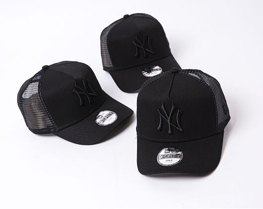 Kinder Kappe New Era - MLB Clean 9FORTY Trucker - NY Yankees - Black