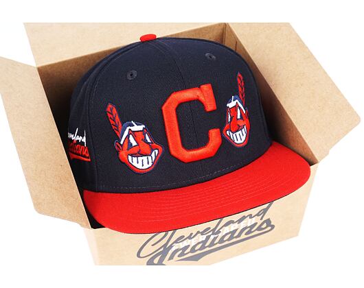 Kappe Adam Wave 59FIFTY MLB “Banned” Cleveland Indians Fitted