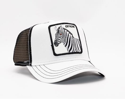 Kinder Kappe Goorin - Little Stripe Trucker - White