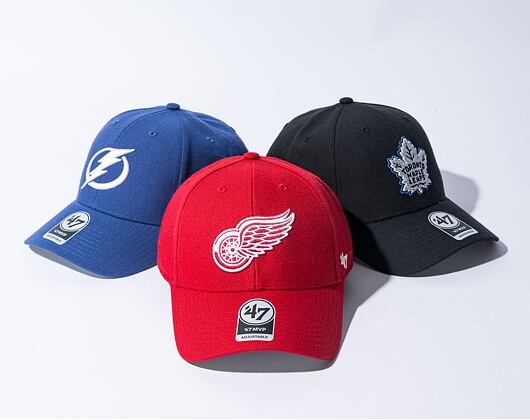 Kappe '47 Brand NHL Detroit Red Wings Ballpark Snap MVP Red