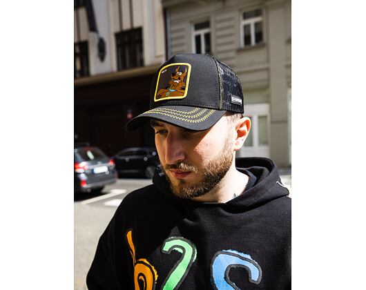 Kappe Capslab - Trucker Scooby-Doo - Scary Scooby v.2 Trucker Black