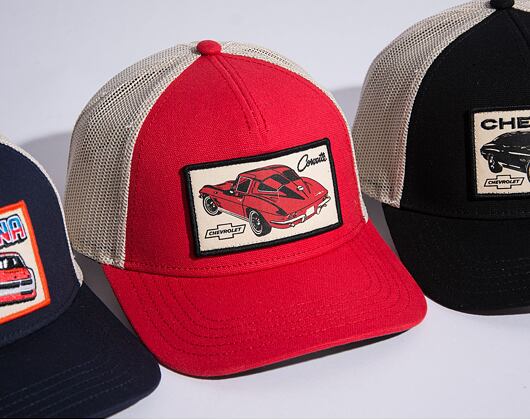 Kappe American Needle Valin - Corvette Ivory Red