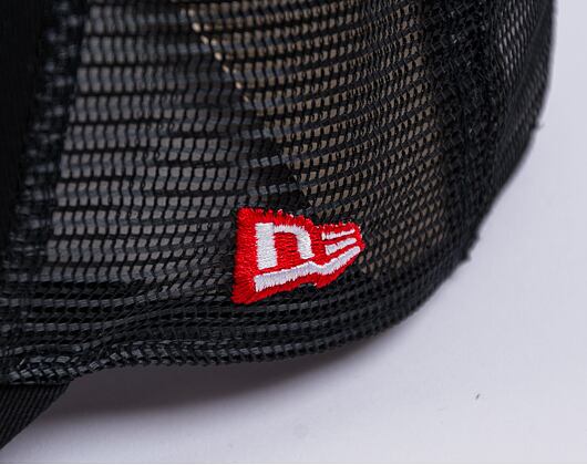 Kappe New Era - Buffalo Patch - 9FORTY A-Frame Trucker - Black / Yellow