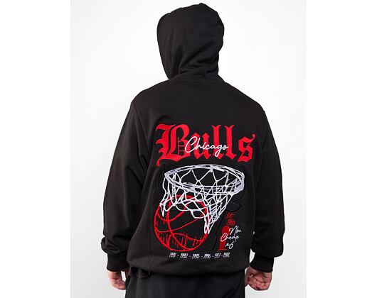 Pullover Mikina Adam Wave × New Era Chicago Bulls Tribute Hoody