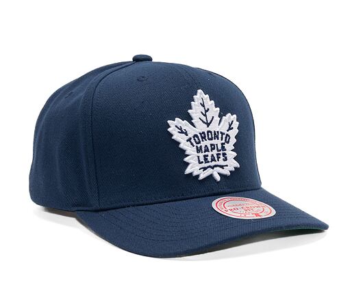 Kappe Mitchell & Ness NHL Team Ground 2.0 Pro Snapback Toronto Maple Leafs Blau