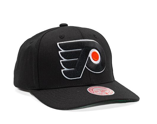 Kappe Mitchell & Ness NHL Team Ground 2.0 Pro Snapback Philadelphia Flyers Black