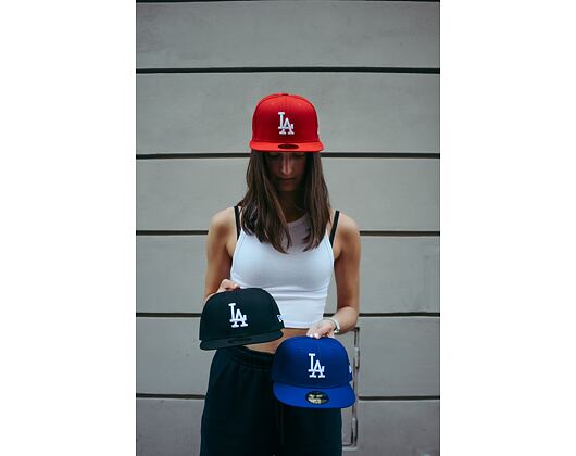 Kappe New Era - MLB Basic 59FIFTY - LA Dodgers - Black / White