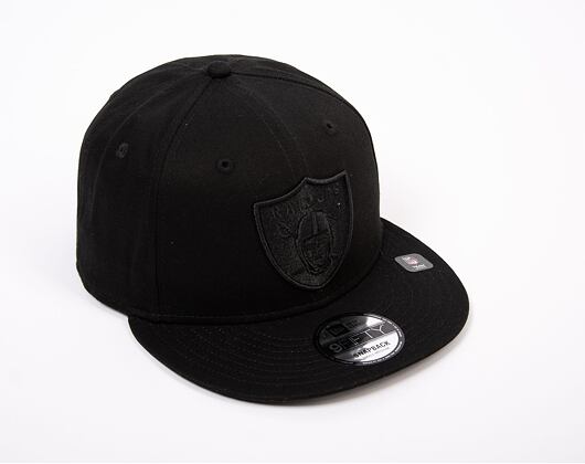 Kappe New Era 9FIFTY NFL Black on Black Las Vegas Raiders Snapback