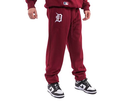 Trainerhose New Era League Essentials Joggers Detroit Tigers Cardinal / Optic White
