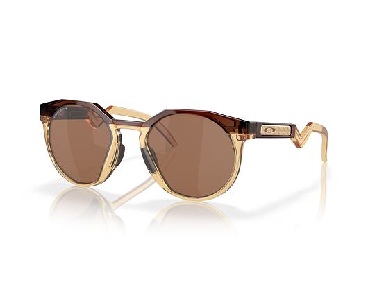 Sonnenbrille Oakley HSTN "Kylian Mbappé" Dark Amber/Light Curry - Prizm Tungsten