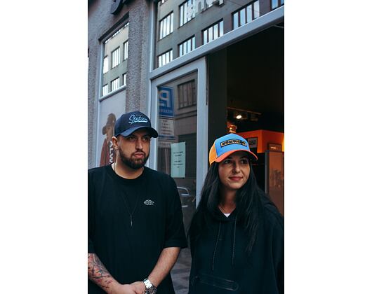 Kappe Stetson Trucker Cap American Heritage Classic Navy