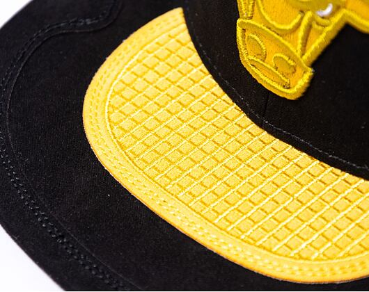 Kappe Mitchell & Ness - Day 5 Snapback - Chicago Bulls - Black-Yellow