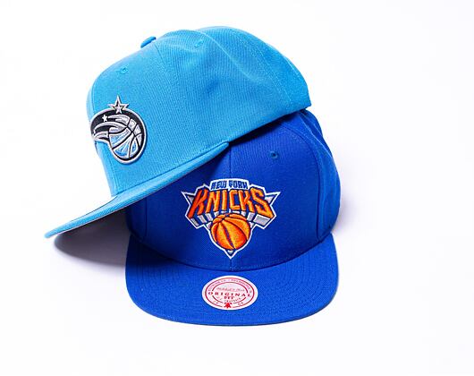 Kappe Mitchell & Ness - NBA Team Ground 2.0 Snapback - NY Knicks - Blau