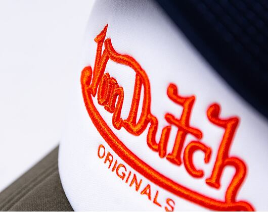 Kappe Von Dutch Trucker Atlanta Foam Grey/Orange