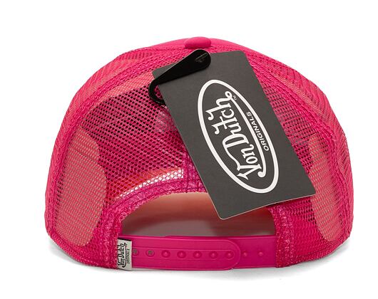 Kappe Von Dutch Trucker Tampa - Trucker Foam - Polyester Foam - Pink/Orange