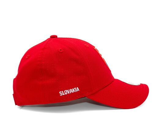 Kinder Kappe New Era 9FORTY Kids National Team - Slovakia Scarlet