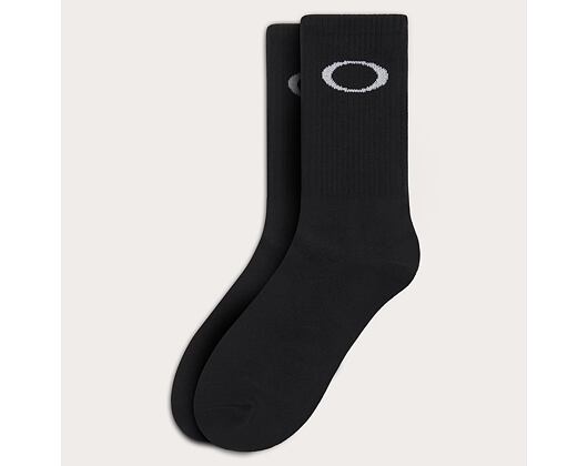 Socken Oakley Ellipse  3 pack Crew Sock Black