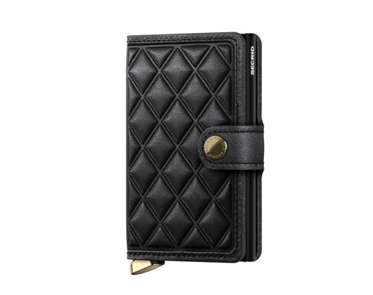 Geldbörse Secrid - Miniwallet Emboss Diamond Premium - Black