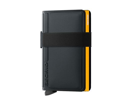 Geldbörse Secrid - Bandwallet Tpu Black-Ochre