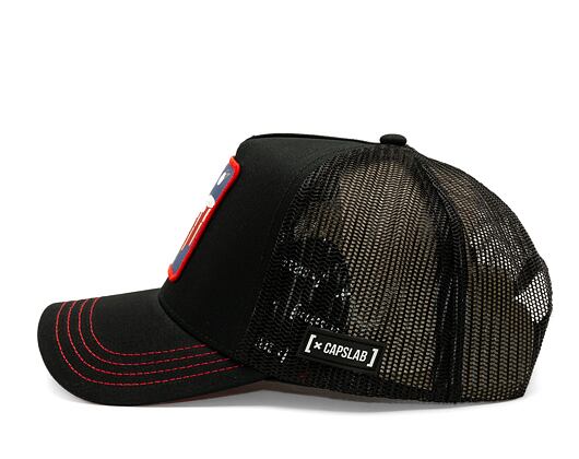 Kappe Capslab Trucker - Beer Pong - Black / Red