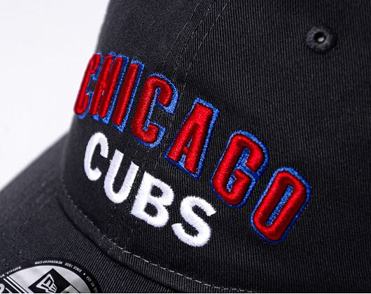 Kappe New Era 9TWENTY MLB Wordmark Chicago Cubs - Graphite