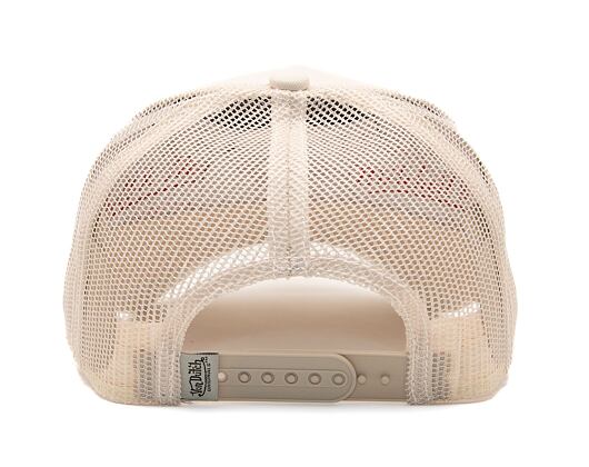 Kappe Von Dutch Boston Trucker Cream/White