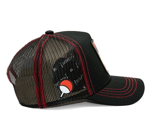 Kappe Capslab Naruto Trucker - Sasuké - Black / Black