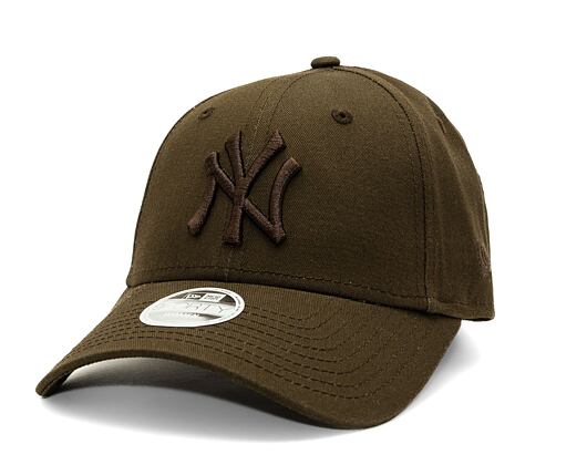 Damen Kappe New Era - MLB Womens Essential 9FORTY - NY Yankees - Walnut / Walnut