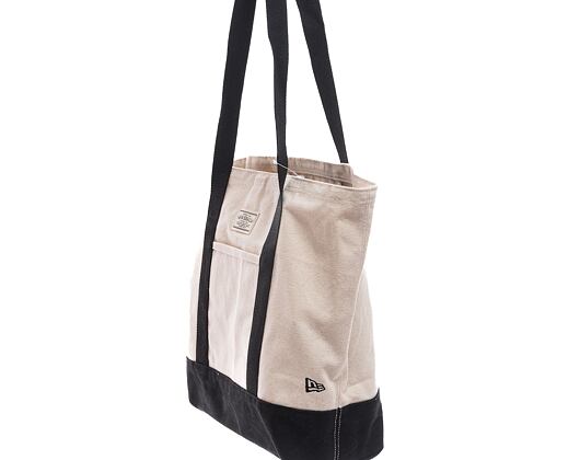 Tasche New Era - Premium Tote Bag - Off White / Black