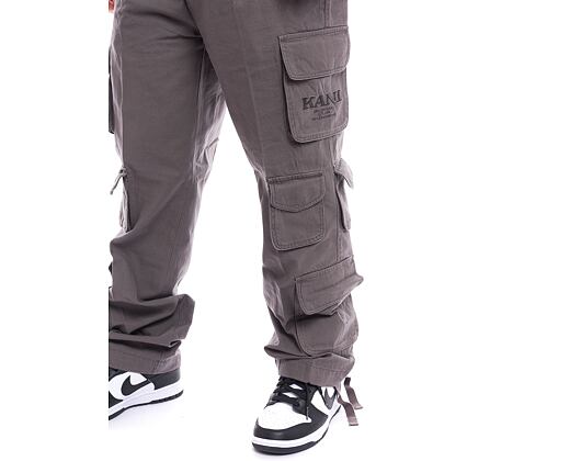 Hose Karl Kani Retro Washed Cargo Pants anthra