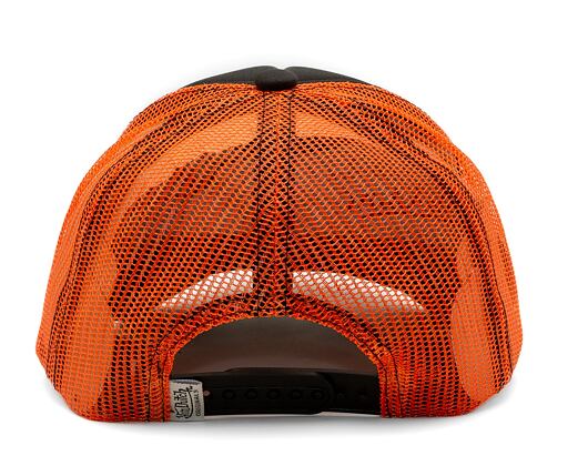 Kappe Von Dutch Lund Foam Trucker - Black/Orange