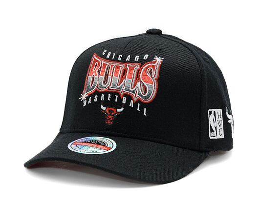 Kappe Mitchell & Ness - NBA Glow Up Classic Red Chicago Bulls Black