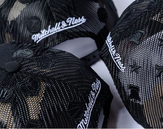 Kappe Mitchell & Ness - NBA Monogram Trucker Memphis Grizzlies Black