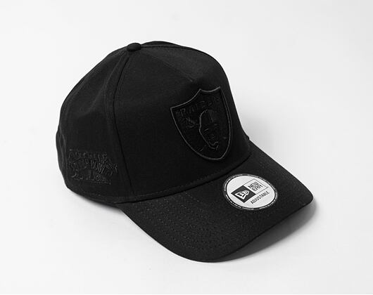 Kappe New Era - 9FORTY A-Frame Monochrome - Las Vegas Raiders - Black