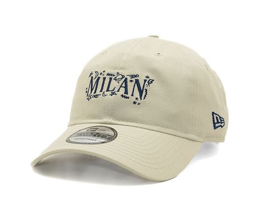 Kappe New Era - 9TWENTY Scribble AC Milan - Stone