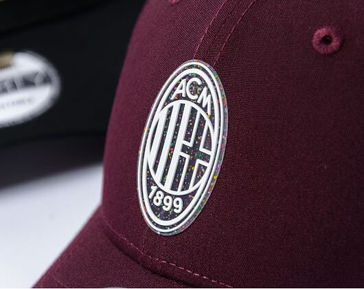 Kappe New Era - 9FORTY Repreve Fleck Crest AC Milan - Maroon