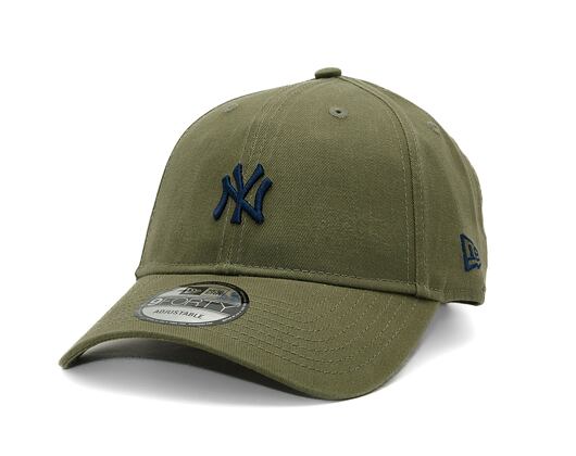 Kappe New Era - 9FORTY Summer Washed - NY Yankees - Olive / Teal