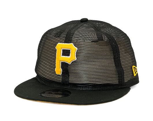 Kappe New Era - 9FIFTY Embroidered Mesh - Pittsburgh Pirates - Black