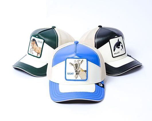 Kappe Goorin - Trucker Moto Goat - Blue